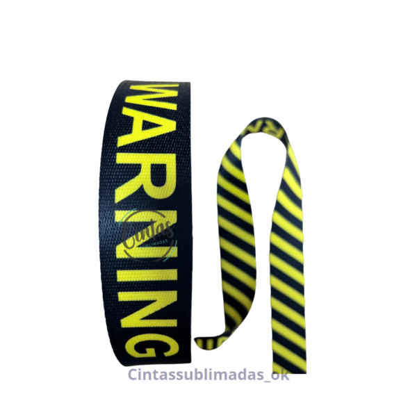 Warning Amarillo 40mm
