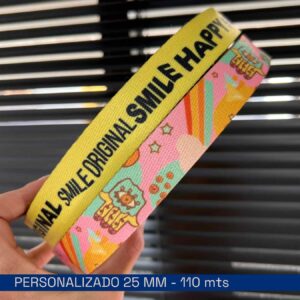 Personalizado 25MM x 110 metros