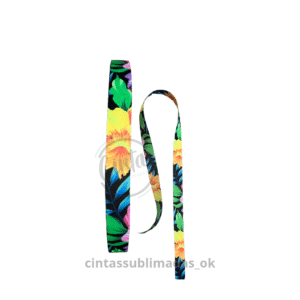 Fluo Flores Negra 15mm
