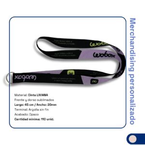LLaveros Terminados Pack 110 ASF cinta LIVIANA 20mm
