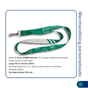 LLaveros Terminados Pack 110 ASF+PC cinta LIVIANA 20mm