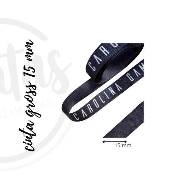 Gross 15 mm x 110 mts 2 lados sublimados
