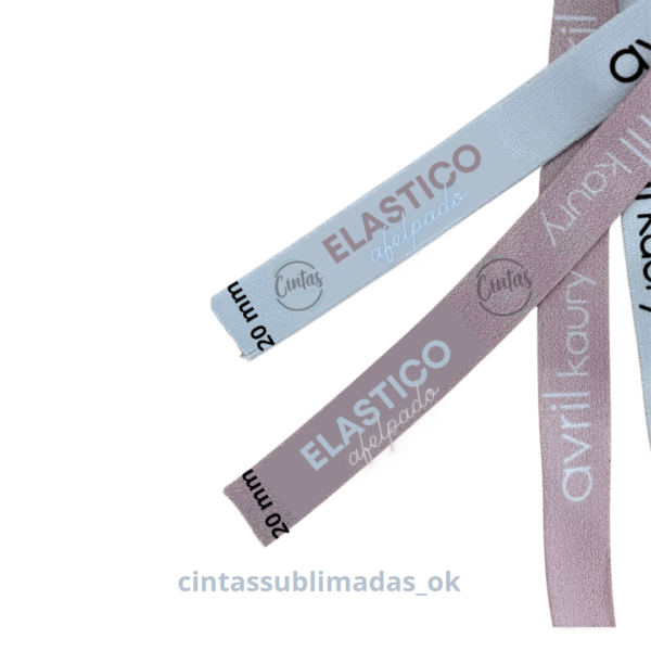 Elástico Personalizado 20mm / 40mm Consultar !!! - Imagen 2
