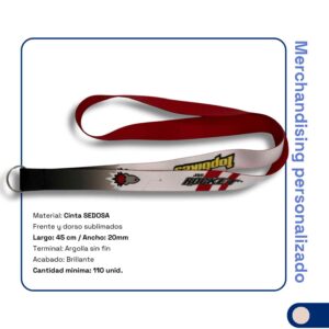 LLaveros Terminados Pack 110 ASF Cinta SEDOSA 20mm