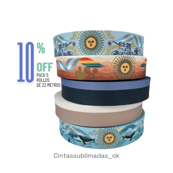 Pack x 5 - Argentino 40 mm