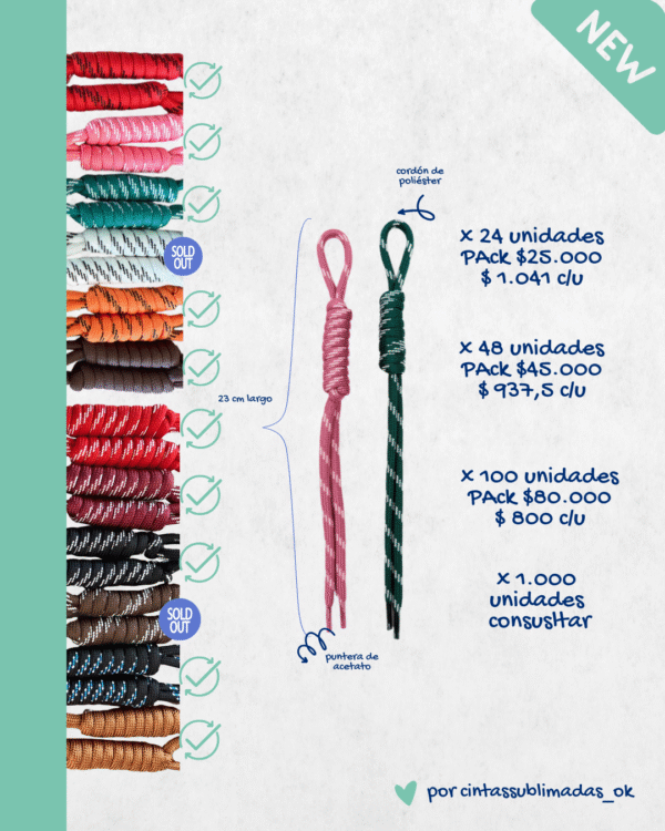 Charm LACES x 48 unidades - Imagen 4