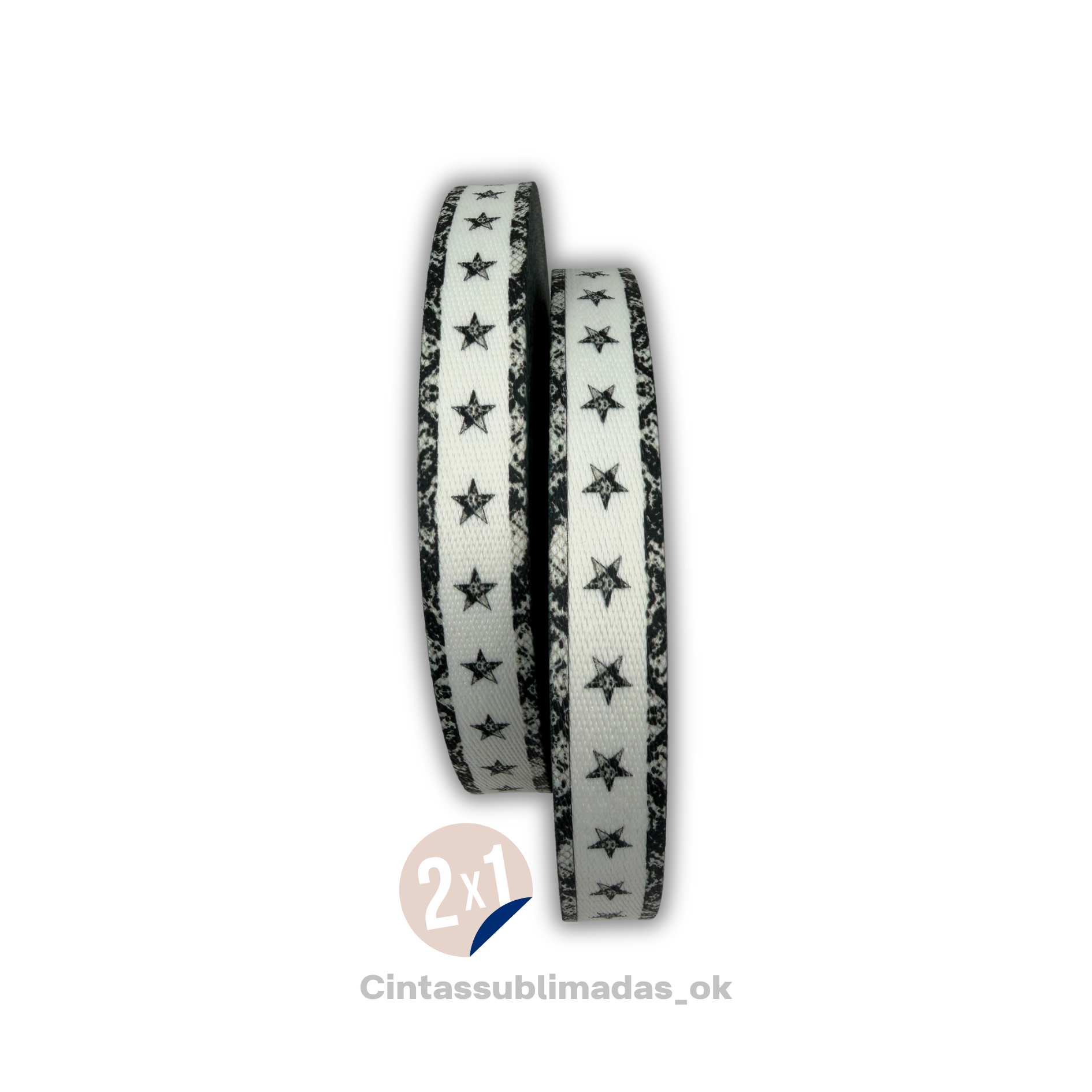 Estrella reptil 2×1 25mm